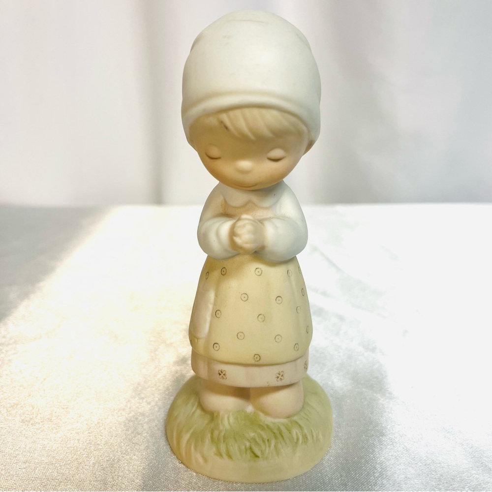 Precious Moments Johnathan David “I am Thankful for You” Praying Child Figurine